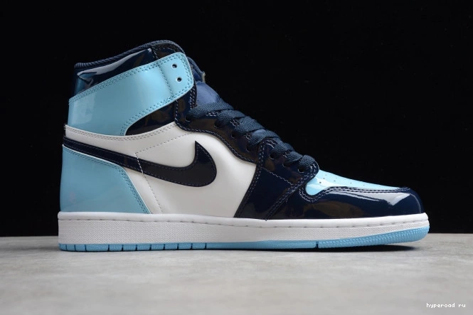 UNC 1 Retro Air CD0461-401 Patent High OG Jordan 0710